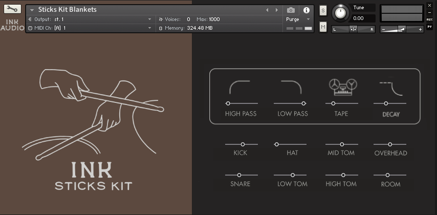 Sticks Kit – Ink Audio